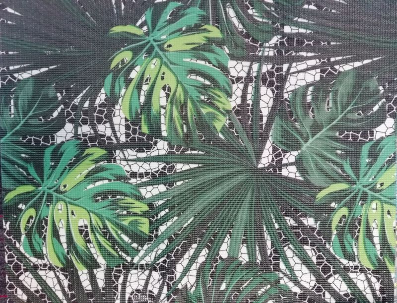 Mata antypoślizgowa Multi-Decor Blaise Monstera PVC 65x45 cm 1 szt.