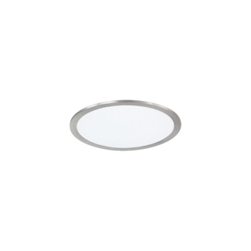Plafon sufitowy nowoczesny Trio Griffin srebrno-biały LED 15W 2700K-6000K 1500 lm IP20 wym: 5 x 30 x 30 cm metal - 1 szt.