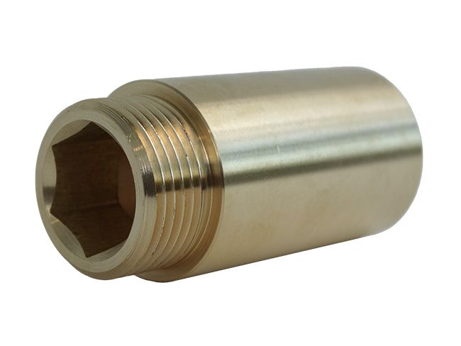 Przedłużka 1/2" 40 mm mosiężna