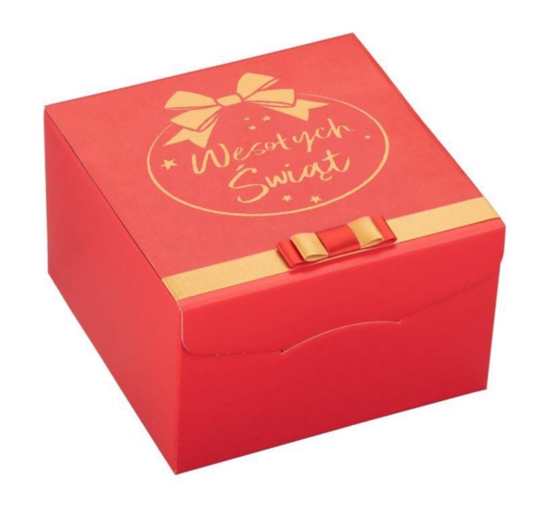 Pudełko Składane Neopak świąteczne 250x250x150mm XL K-8082 CC 1 szt.