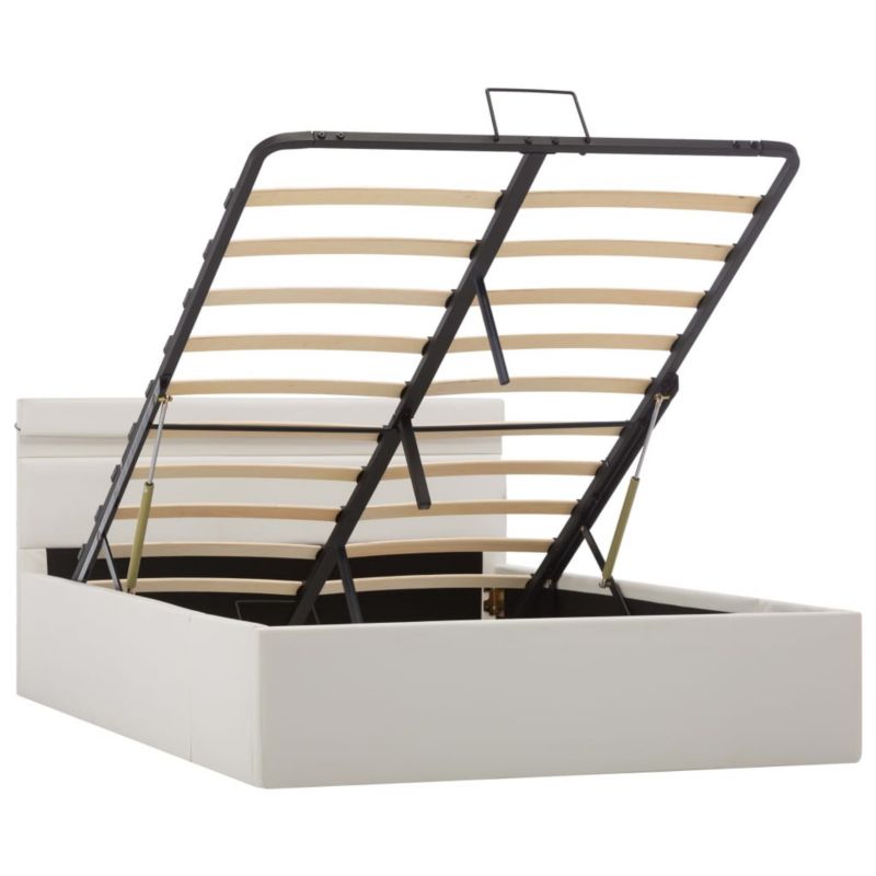 Łóżko tapicerowane WaszeMeble 140x200 cm biała WM-285549 1 szt.