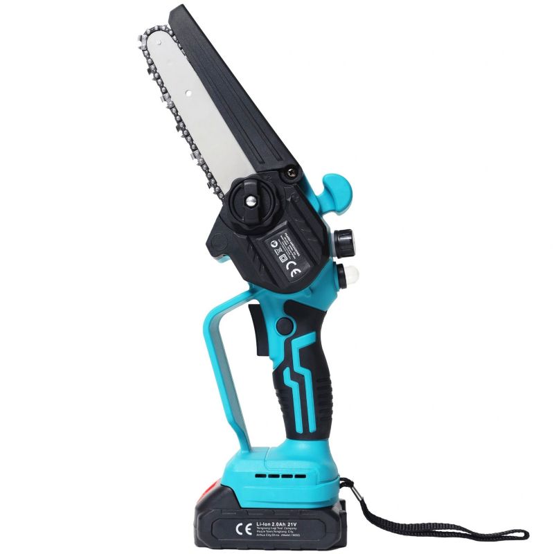 Piła łańcuchowa Bauerkraft akumulatorowa mini pilarka ręczna silnik bezszczotkowy 21V 1 kpl