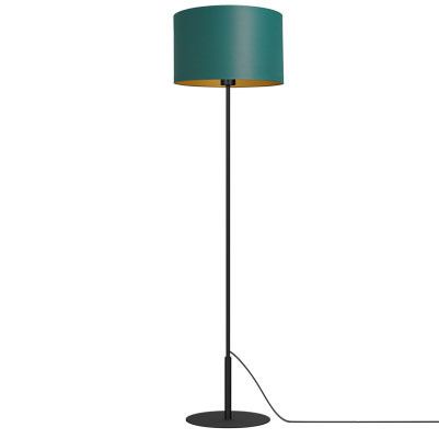 Lampa podłogowa stojąca Luminex Arden czarny mat-zielona-złota 1 x E27 x 15W wym: 150 x 40 x 40 cm - 1 szt.