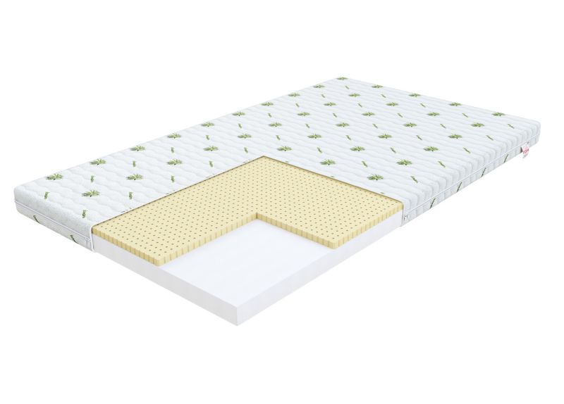 Materac piankowy FDM VENUS 60x120 dla niemowląt pianka poliuretanowa T25 i lateks 1 szt.