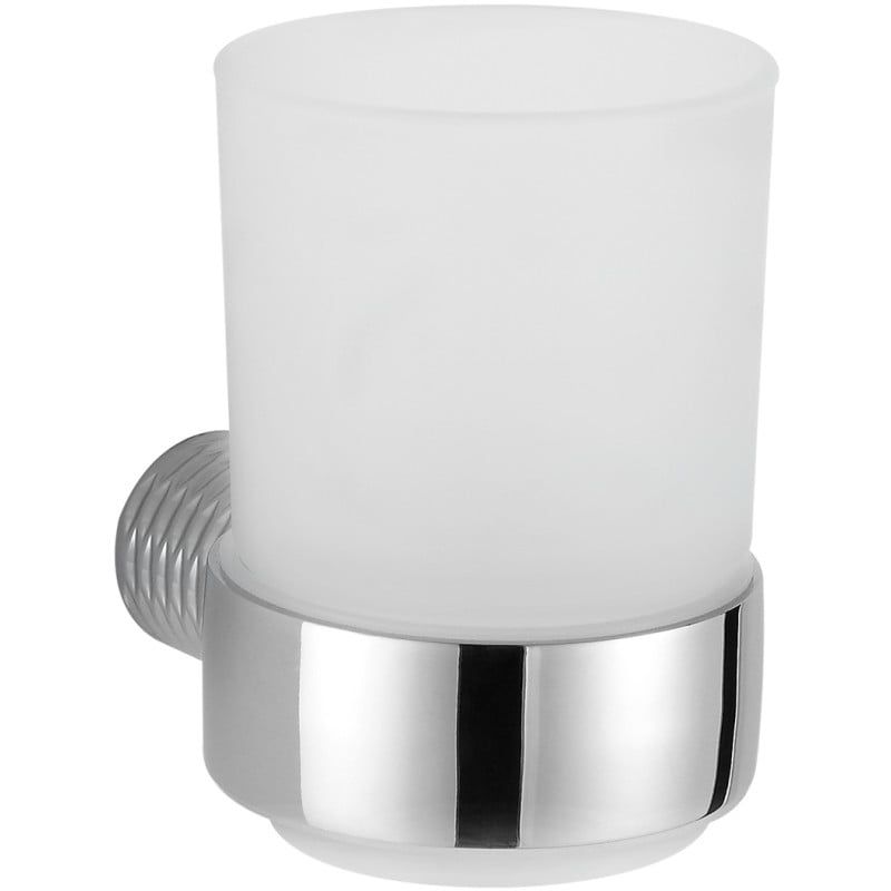 Kubek na szczoteczki Mexen Base chrom 9,5 cm 1 szt.