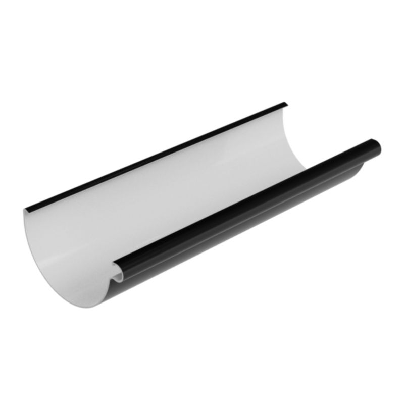 Rynna Galeco PVC 90 mm/300 cm czarna