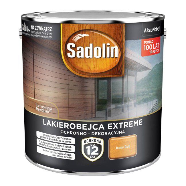 Lakierobejca Sadolin Extreme jasny dąb 2,5 l