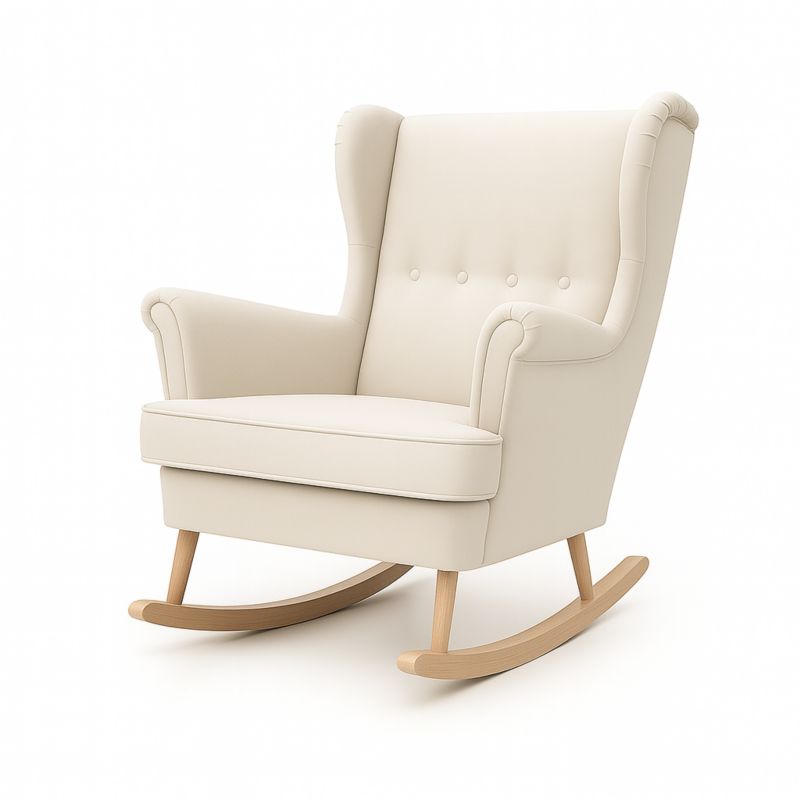 Fotel uszak Sofello welurowy na płozach sztuka 1 szt.