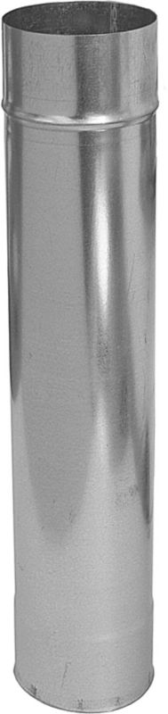 Rura prosta 100 mm 1 m ocynk