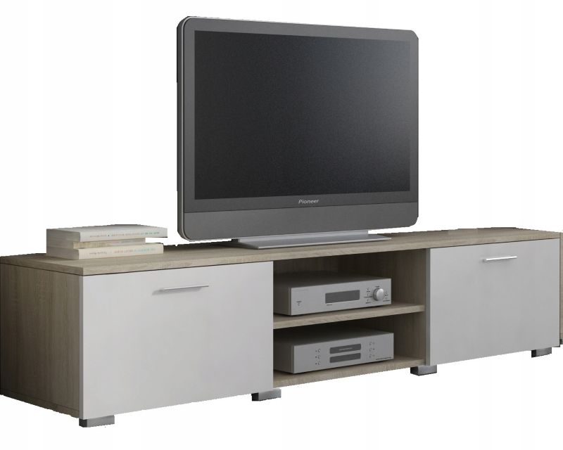 Szafka rtv Matkam stolik ROMA 150 cm Per biały-sonoma 1 szt.