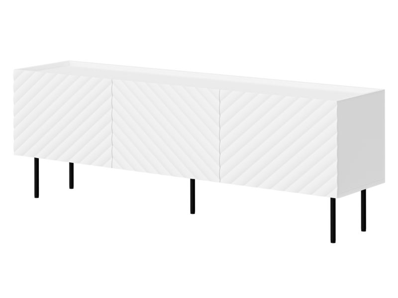 Szafka RTV MIRJAN 24 Lucca 165 3D biały 1 szt.