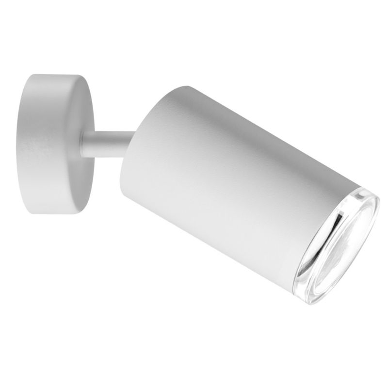 Kinkiet ścienny Polux Turyn biało-przeźroczysty akryl 1 x GU10 x 10W IP44 wym: 16,3 x 5,5 x 5,5 cm - 1 szt.