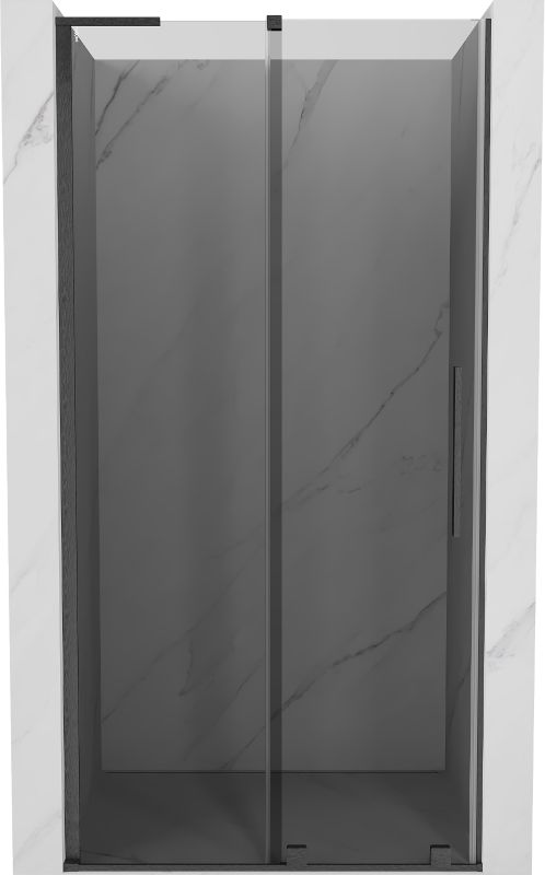 Drzwi prysznicowe Mexen Velar grafit, gun gray 110 cm 1 szt.