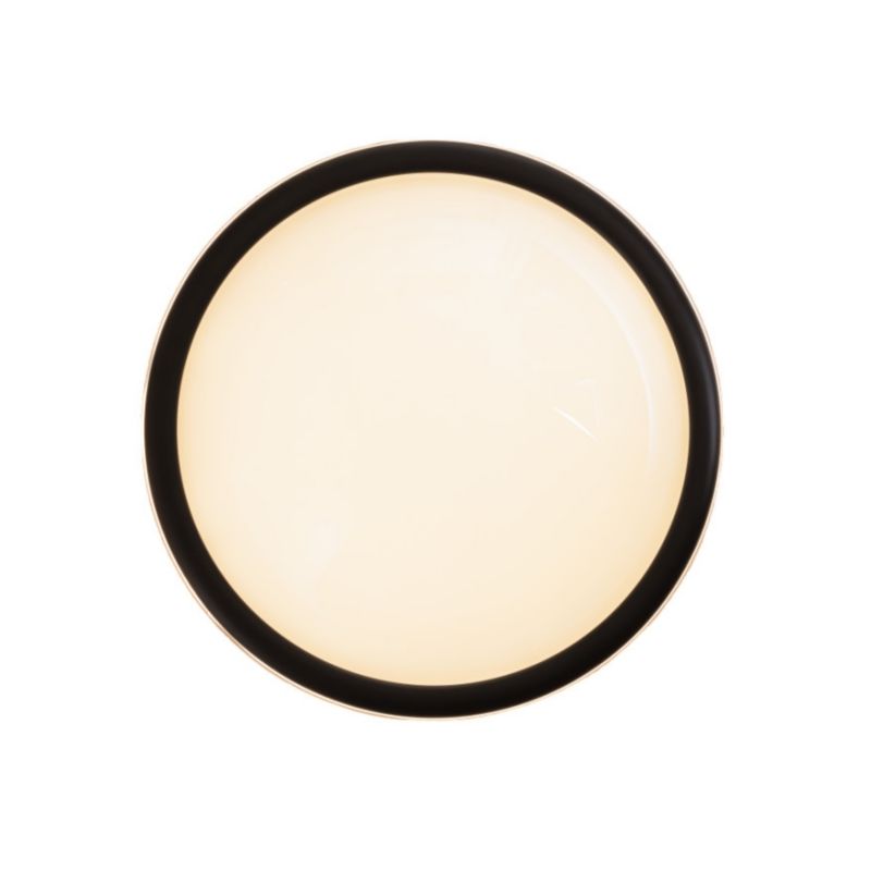 Plafon sufitowy lampa Maxlight Lotto biało-czarny LED 50W 3000K 2500lm IP20 wym: 14 x 48 x 48 cm metal - 1 szt.