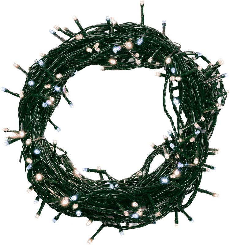 Lampki 100 LED Bulinex 4,95 m barwa ciepła/zimna biała mix