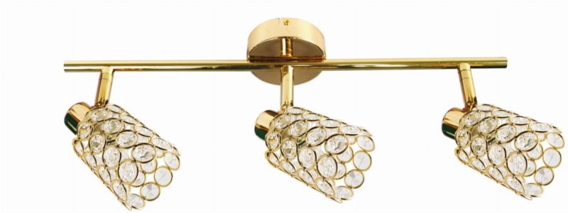 Lampa sufitowa Candellux York mosiądz wym: 17 x 55 x 8 cm 3xG9 x 40W 1 szt.