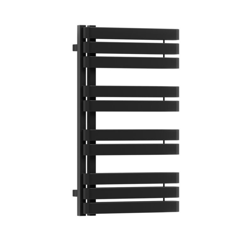 Grzejnik łazienkowy Terma Snap S 85 x 50 cm czarny
