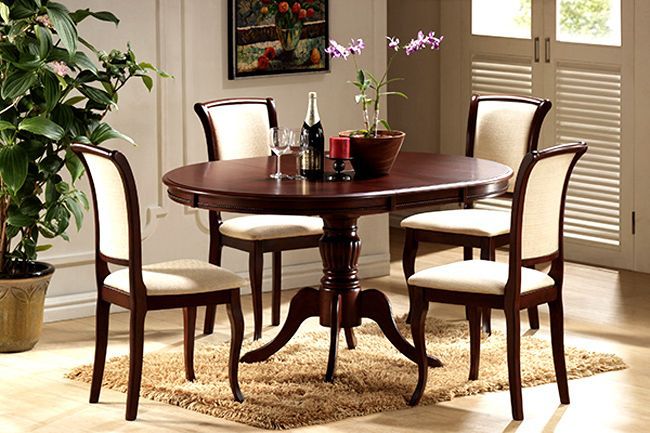 Stół Signal rozkładany OLIVIA 106(141)x106 ciemny orzech 1 szt