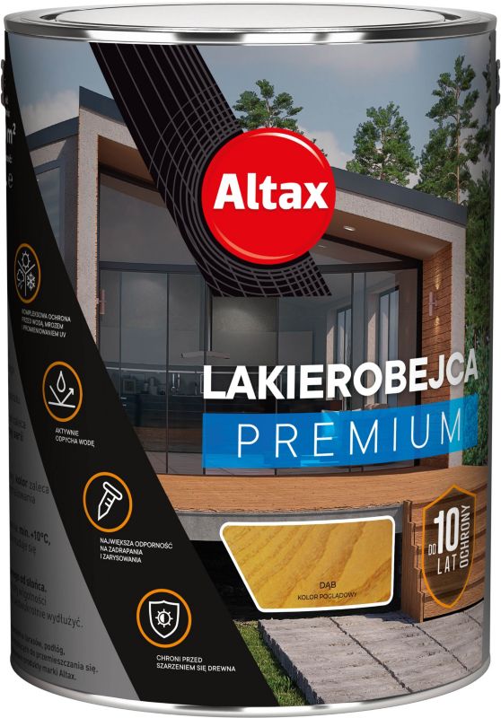 Lakierobejca Altax 10 lat dąb 5 l