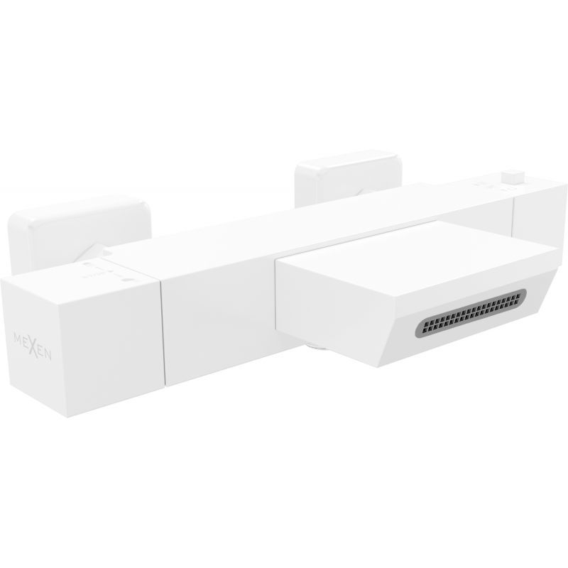 Termostatyczna bateria wannowa Mexen Cube biała 1 szt.