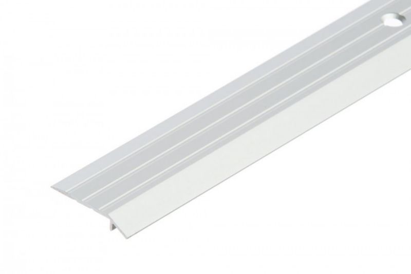 Profil progowy skośny Cezar Srebrny 3000x30x5mm aluminiowy 1 szt.