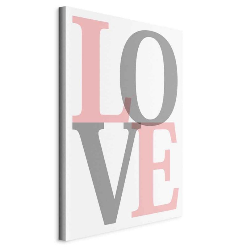 Obraz Artgeist Szara miłość 60 x 90 cm płótno włoskie 1 szt