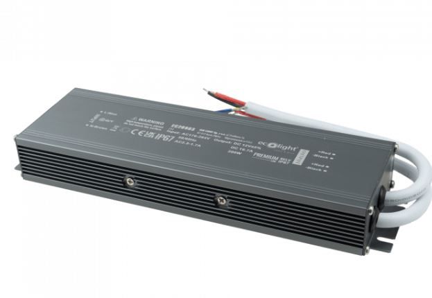 Zasilacz Eco light LED hermetyczny 300W 12V IP67 PREMIUM EC20984 1szt.