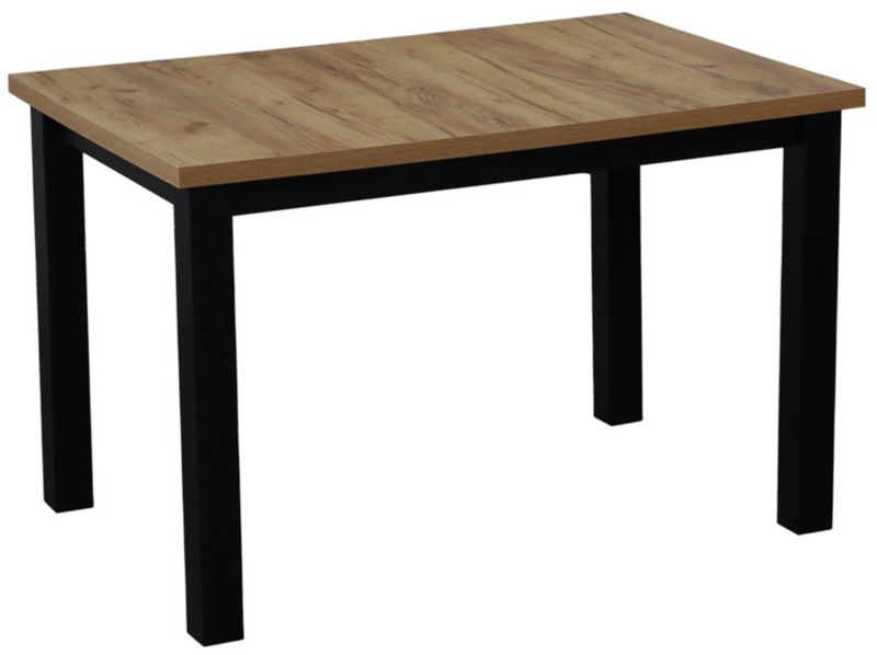 Stół do kuchni jadalni salonu Bonni Lap 120x80 Czarny/Dąb Craft 1 szt.