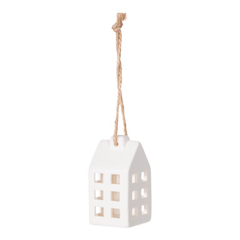 Zawieszka domek ceramiczny