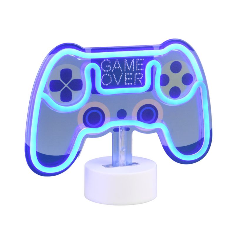 Lampka stołowa RL Control niebiesko-biała LED 2W IP20 wym: 18 x 22.8 x 8.5 cm tworzywo sztuczne - 1 szt.