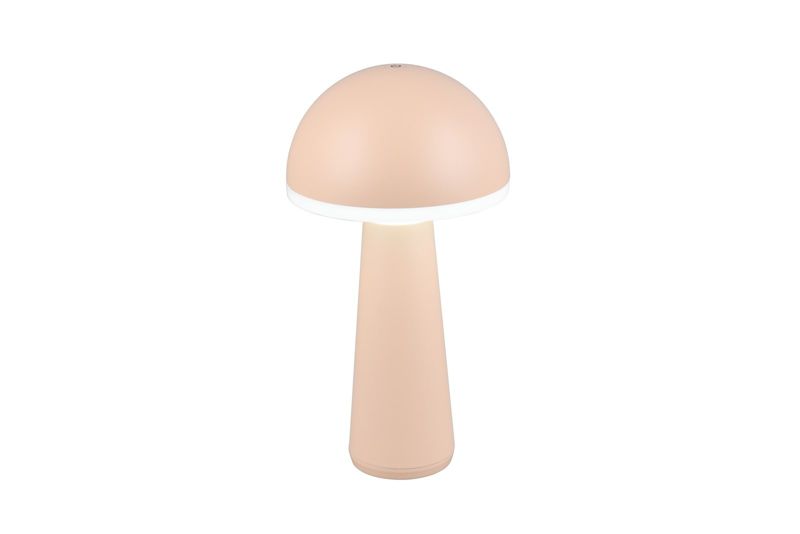 Lampka stołowa RL Fungo różowa LED 2W 3000K - 5000K 200lm akumulator IP54 wym: 31 x 16 x 16 cm aluminium - 1 szt.