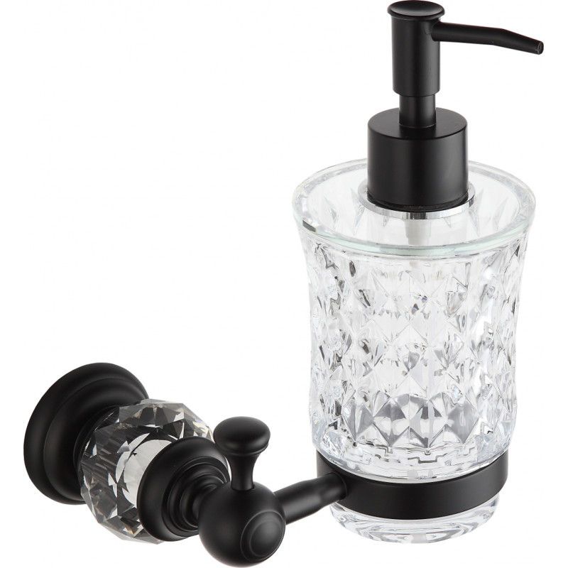 Dozownik ścienny Mexen Estela czarny 18x21 cm 1 szt.