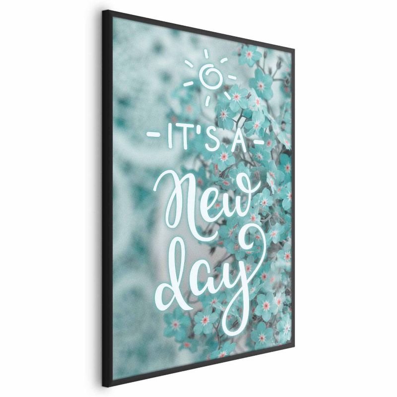 Plakat Artgeist New day 29,7x42 cm z ramą czarną 1 szt