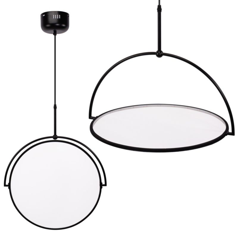 Lampa Sufitowa Wisząca Toolight Led App1427-C Czarny 1 Szt