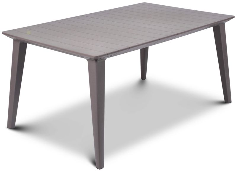 Stół ogrodowy Keter Lima 157x98x74cm dla 6 osób Cappuccino 1 szt.