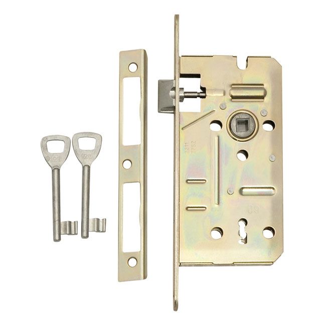 Zamek zastawkowy LOB na klucz 72 / 50 ocynkowany