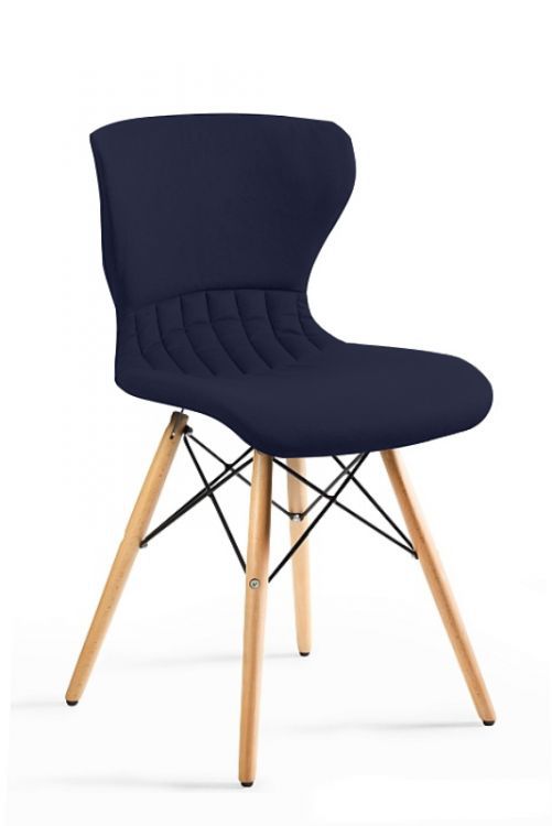 Krzesło Unique SOFT ciemno niebieskie 1 szt
