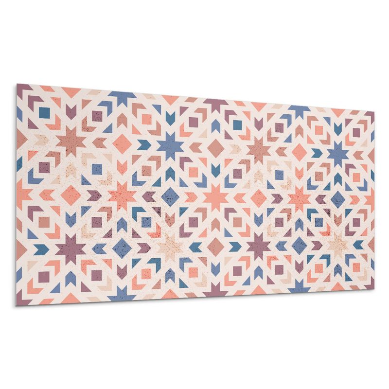 Panel samoprzylepny Wallfluent 100x50 cm Zgodność wzorów geometrycznych 1 szt.