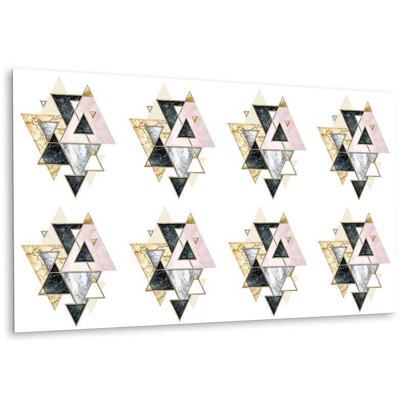 Panel samoprzylepny Tulup 100x50 cm Trójkąty geometryczne 1 szt.