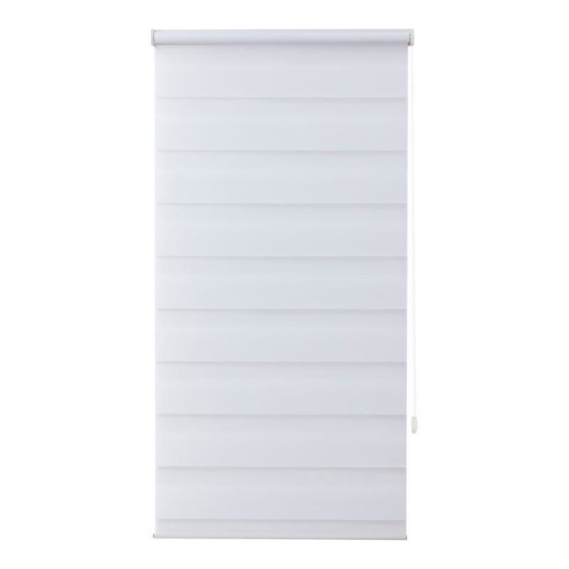 Roleta dzień/noc GoodHome 57,3 x 160 cm biała