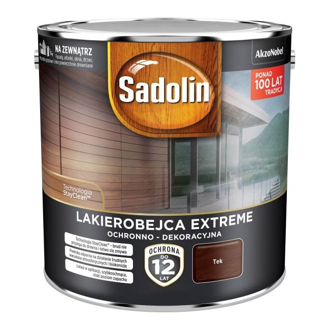 Lakierobejca Sadolin Extreme tek 2,5 l
