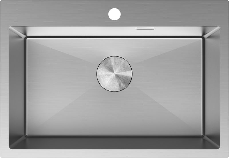 Zlewozmywak stalowy wpuszczany Mexen Solix inox 650 x 450 mm 1-komorowy 1 szt.