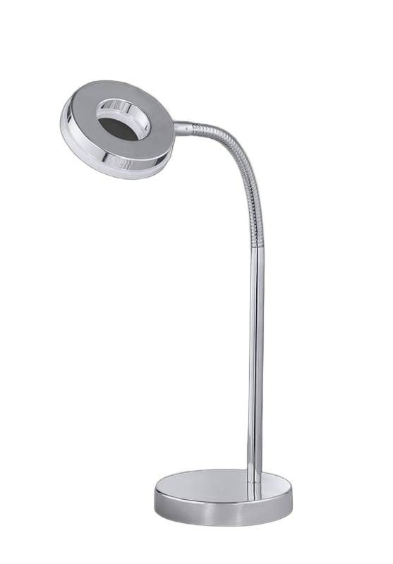 Lampa biurkowa RL Rennes srebrno-biała LED 4W 3000K 350lm IP20 wym: 40 x 11.5 x 11.5 cm metal - 1 szt.