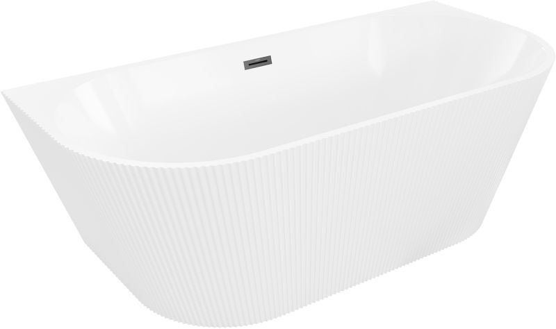 Wanna przyścienna Mexen Oris biała 170x80 cm .- 52871708000-70 1 szt.