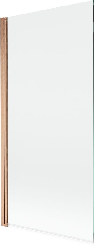 Parawan nawannowy Mexen Mist miedź szczotkowana 90x150 cm 1-skrzydłowy 1 szt