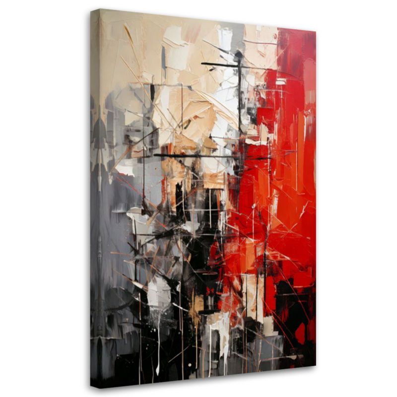 Obraz nowoczesny Feeby Abstrakcja Geometryczna Minimalizm 80x120cm 1szt