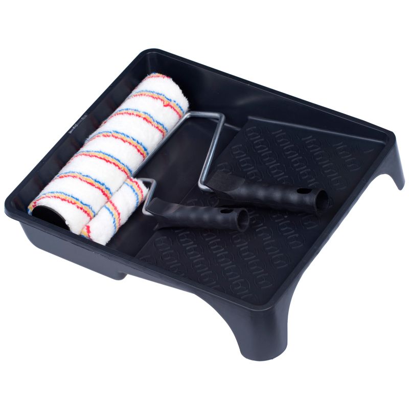 Zestaw malarski FAVORITE, BIG nr 7, wałek Ekstramal 25 cm, do farb akrylowych, lateksowych, wodnych, 5 elementów