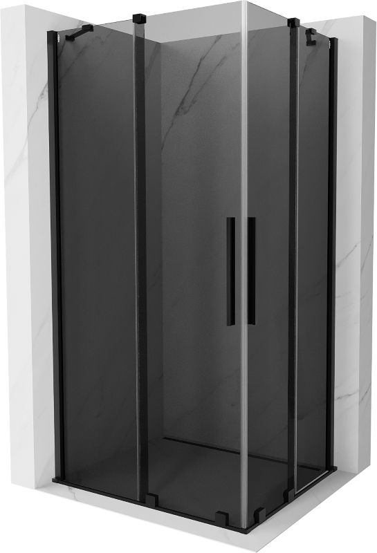 Kabina prysznicowa rozsuwana Mexen Velar grafitowa 1 szt.
