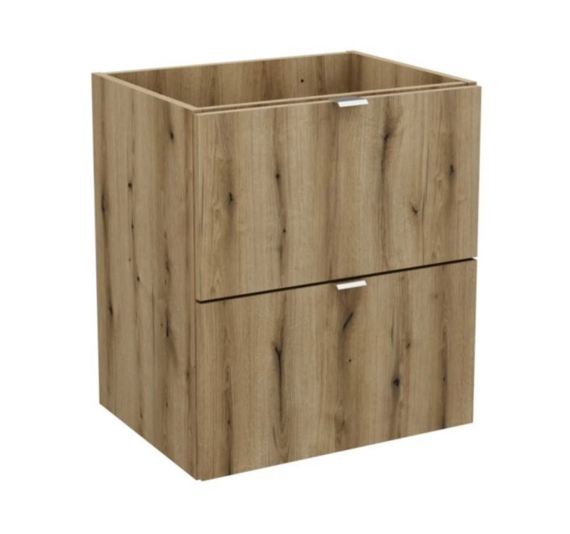 Szafka Comad pod umywalkę NOVA OAK 82-50-2S 50cm dąb coast evoke 1 szt