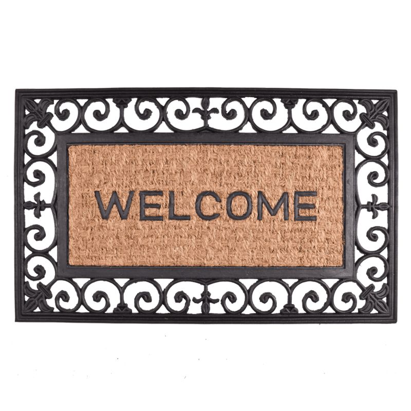 Wycieraczka Panama kokos guma welcome ażurowa Direct Home & Garden 40X60 cm 1 szt.